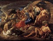 Nicolas Poussin Helios and Phaeton with Saturn and the Four Seasons oil painting picture wholesale